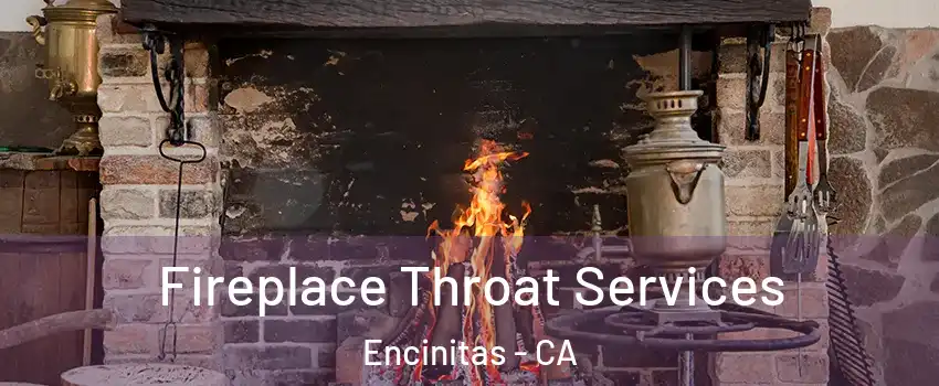  Fireplace Throat Services Encinitas - CA