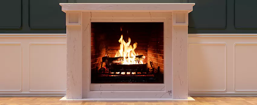 Decorative Electric Fireplace Installation in Encinitas, California