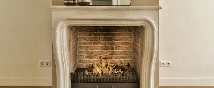 Vintage-style Fireplace Redesign in Encinitas, California