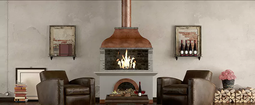 Thelin Hearth Products Providence Pellet Insert Fireplace Installation in Encinitas, CA