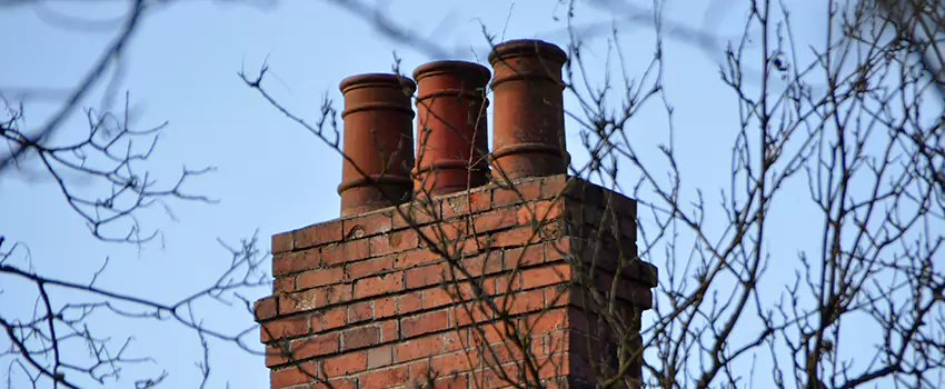 Chimney Crown Installation For Brick Chimney in Encinitas, California