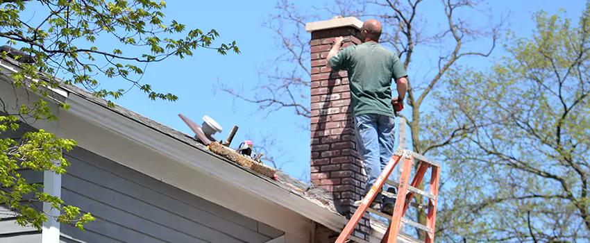 Vinyl and PVC Chimney Flashing Installation in Encinitas, CA