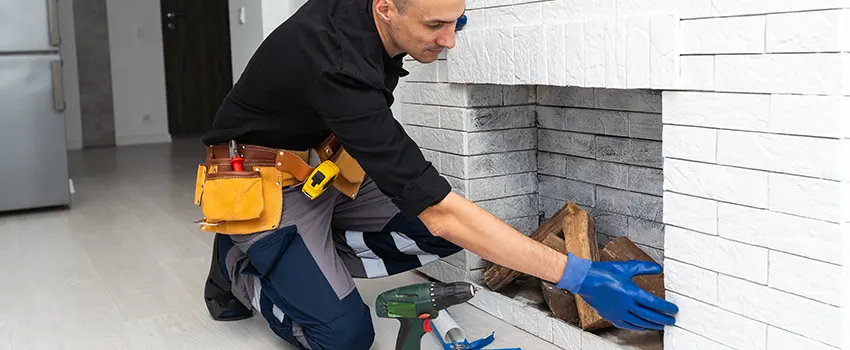 Fireplace Damaged Damper Frame Repair Services in Encinitas, California