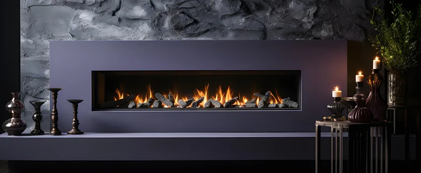 Ember Bed for Ventless Gas Fireplace in Encinitas, CA