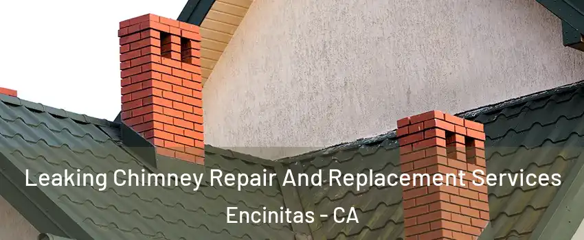 Leaking Chimney Repair And Replacement Services Encinitas - CA